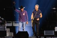 Bruce Springsteen And The E Street Band In Concert - Austin, TX - Source: Getty Photo by Rick Kern